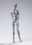 Bandai S.H.Figuarts Body-chan -Wire Frame- (Gray Color Ver.) , BAN11130, by BANDAI
