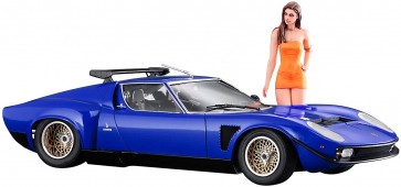 Hasegawa 1/24 Lamborghini Jota SVR w/Italian Girls Figure  , HAS04720, by HASEGAWA