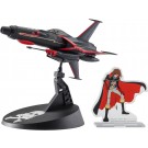 Hasegawa 1/72 Space Wolf SW-190 Harlock Custom w/ Acrylic Stand Figure, HAS48074, by HASEGAWA