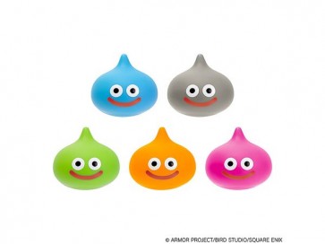 SQUARE ENIX Dragon Quest: Mini Soft Vinyl Collection -Lots of Slimes! Edition-: 1Box (10pcs), SQE64020, by SQUARE ENIX
