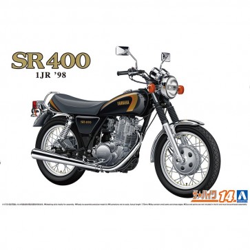 Aoshima 1/12 The Bike No.14 Yamaha 1JR SR400 '98, AOS64896, by AOSHIMA