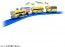 TAKARA TOMY Plarail Minions Hachamecha Talking Train  , TAK78583, by TAKARA TOMY