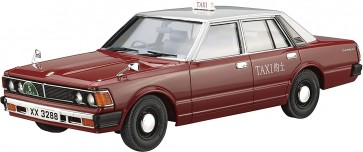 Aoshima 1/24 The Model Car No.SP01 Datsun 220C '79 Hong Kong Taxi  , AOS62241, by AOSHIMA