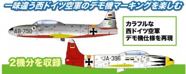 Platz 1/72 West German Air Force Trainer Aircraft T-33A Demonstration Paint Design Aircraft, PLZ03151, by PLATZ