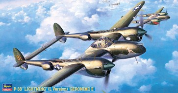 Hasegawa 1/48 P-38L Lightning "Geronimo II"  , HAS91023, by HASEGAWA