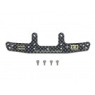 Tamiya Mini 4WD Grade Up Part HG CARBON REAR BUMPER PLATE (1.5mm) [Mini 4WD Special Project], TAM56937, by TAMIYA