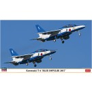 Hasegawa 1/72 Kawasaki T-4 "Blue impulse 2017"  , HAS22492, by HASEGAWA