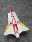 Hasegawa 1/72 Hariken Polymer J35F Draken Polymer Hawk, HAS27447, by HASEGAWA