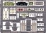 Platz 1/72 PBY - 5 detail up etching parts for catalina  , PLZ13047, by PLATZ