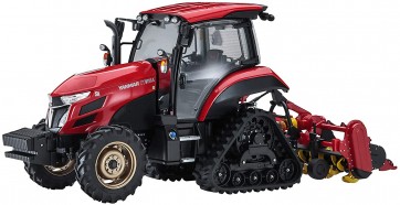 Hasegawa 1/35 Yanmar Tractor YT5113A Delta Crawler/Rotary Type  , HAS61073, by HASEGAWA