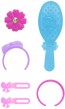 TAKARA TOMY Licca-chan Nice Brush & Hair Accessory Set  , TAK64548, by TAKARA TOMY