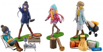 KAIYODO 1/24 ARTPLA Laid-Back Camp: 1Box (6pcs), KYD90031, by KAIYODO