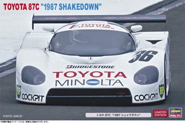 Hasegawa 1/24 Toyota 87C "1987 Shakedown"  , HAS05000, by HASEGAWA