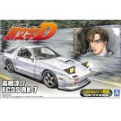 Aoshima 1/24 Initial D 3 Ryosuke Takahashi FC 3 S RX - 7 , AOS39526, by AOSHIMA
