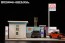 PLUM 1/64 Jikkan Mokei (Real Stage) Local Gasoline Stand [Sanko Sekiyu], PLM85446, by PLUM