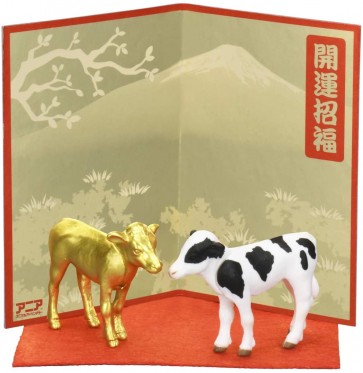 TAKARA TOMY Ania Zodiac Ania Ox (Ushi)  , TAK69321, by TAKARA TOMY