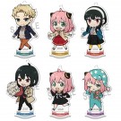 MegaHouse Tokotoko Acrylic Stand SPY x FAMILY: 1Box (6pcs), MEG33229, by MEGAHOUSE