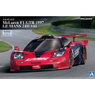 Aoshima 1/24 Supercar 13 McLaren F1 GTR 1997 Le Mans 24 hours plastic kit , AOS07464, by AOSHIMA
