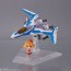 Bandai TINY SESSION VF-31J Siegfried (Hayate Immelmann machine) with Freyja Wion, BAC41526, by BANDAI
