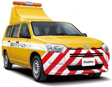 Aoshima 1/24 The Model Car No.SP 1/24 Toyota NCP160V Probox '14 Street Patrol Car  , AOS59975, by AOSHIMA