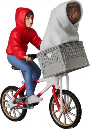 Medicom Toy UDF E.T. & ELLIOTT w/ BICYCLE, MED58013, by MEDICOM TOY