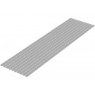 Wave Plastic Material (Gray) Shredded Board 0.5 x 6.0 mm 10pcs, WAV24760, by WAVE