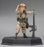 Fine Molds 1/12 World Fighter Collection US Female Soldier (Gulf War) Sandy / Colt M16A2, FIN20551, by Fine Molds