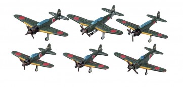 Hasegawa  1/450 Japanese Navy aircraft carrier based aircraft set, HASQG56, by HASEGAWA