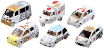TAKARA TOMY TOMICA KOUHAKU FUKU FUKU TOMICA (WHITE) RANDOM 1 PIECE  , TAK26194, by TAKARA TOMY