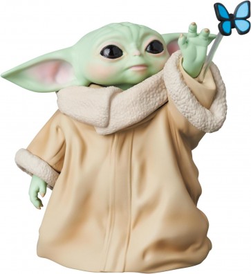 Medicom Toy UDF Grogu Series 2 Blue Butterfly, MED57580, by MEDICOM TOY