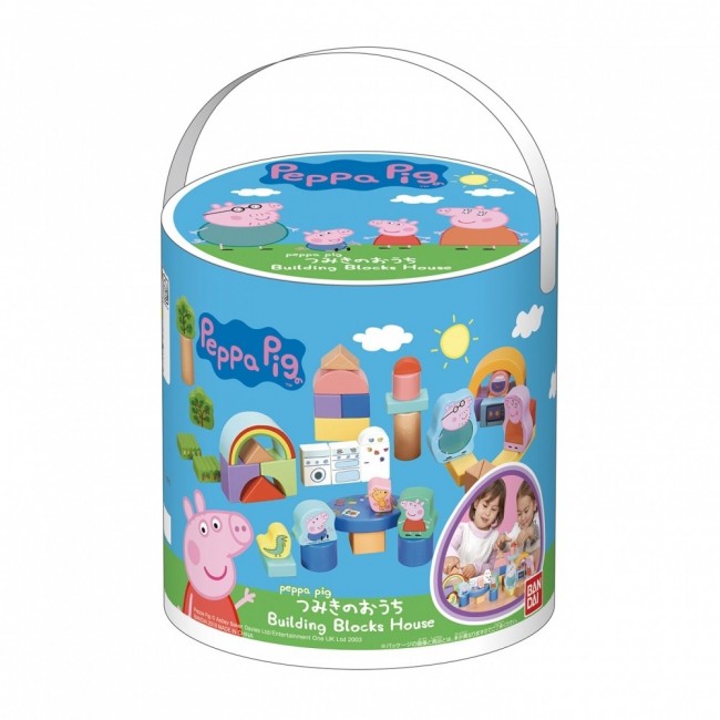 Bandai Peppa Pig Building Blocks House japan NEW Zipang Hobby