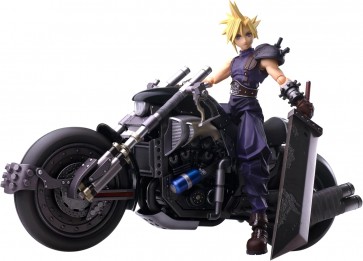 SQUARE ENIX Final Fantasy VII BRING ARTS Cloud Strife & Hardy-Daytona, SQE71414, by SQUARE ENIX