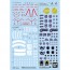 Bandai Gundam Decal No.139 Mobile Suit Gundam GQuuuuuuX General Purpose 1, BAN86916, by BANDAI