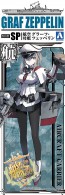 Aoshima 1/700  Kan colle Plastic kit SP Naval Air Mother Ship Graf Zeppelin , AOS97984, by AOSHIMA