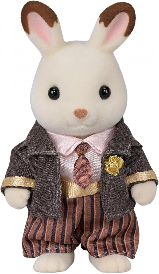 Epoch Sylvanian Families Chocolate Rabbit Family Anniversary Set