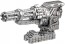 TAKARA TOMY ZW47 Zoids Wild Burning Liger Core Drive Weapon Impact Gatling Set  , TAK53979, by TAKARA TOMY