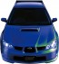 Fujimi 1/24 Inch-up Series No.339 Subaru Impreza WRX STI (GT with W Wing), FUJ48338, by FUJIMI