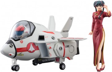 HASEGAWA 1/24 LYNN MINMAY (CHINA DRESS) W/VF-1J VALKYRIE (EGGPLANE) , HAS58479, by HASEGAWA