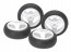 TAMIYA Slick tire set (31mm diameter), TAM70192, by TAMIYA
