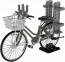TOMYTEC 1/12 LittleArmory [LM007] School Bike (For Designated Defense School) Olive Drab  , TMT12178, by TOMYTEC