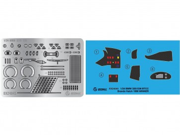 Platz BEEMAX 1/24 Detail up parts for BMW 320i E36 1996 BTCC Brands Hatch Winner, PLZ01676, by PLATZ