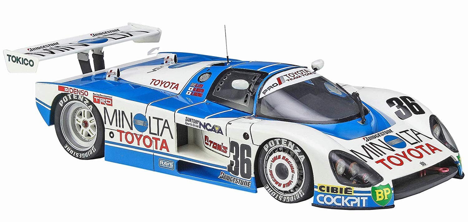 Hasegawa 1/24 Hasegawa Limited Series MINOLTA TOYOTA 88C (LE MANS TYPE ...