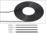 Tamiya CABLE（0.5mm OUTER DIAMETER/BLACK） , TAM26750, by TAMIYA