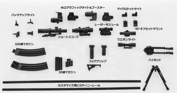 TOMYTEC 1/12 LittleArmory LD020 Guns Accessory A  , TMT92579, by TOMYTEC