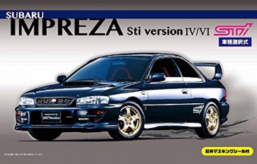 Fujimi 1/24 ID99 Subaru Impreza Sti Version IV / VI, FUJ39398, by FUJIMI