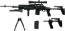 TOMYTEC 1/12 Little Armory LA062 M14EBR-RI Type  , TMT10976, by TOMYTEC