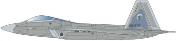 Platz 1/144 F-22A Raptor "JASDF Main Force Fighter Design", PLZ78770, by PLATZ