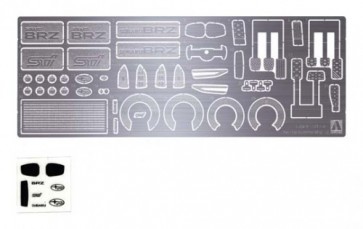 1/24 SUBARU BRZ’12 PHOTO-ETCHED PARTS (SUBARU), AOS05644, by AOSHIMA