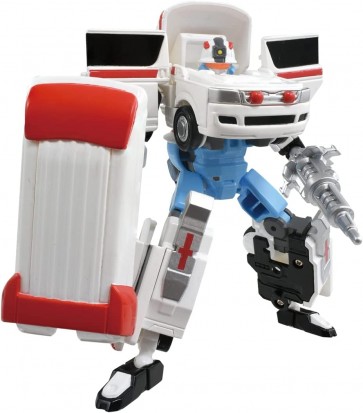 TAKARA TOMY Tomica Jobber JB03 MediBraver Toyota High Medic Ambulance, TAK89718, by TAKARA TOMY