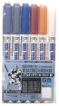 GSI Creos Gundam Marker AMS112 Real Touch Maker Set #01, GSI35339, by GSI CREOS